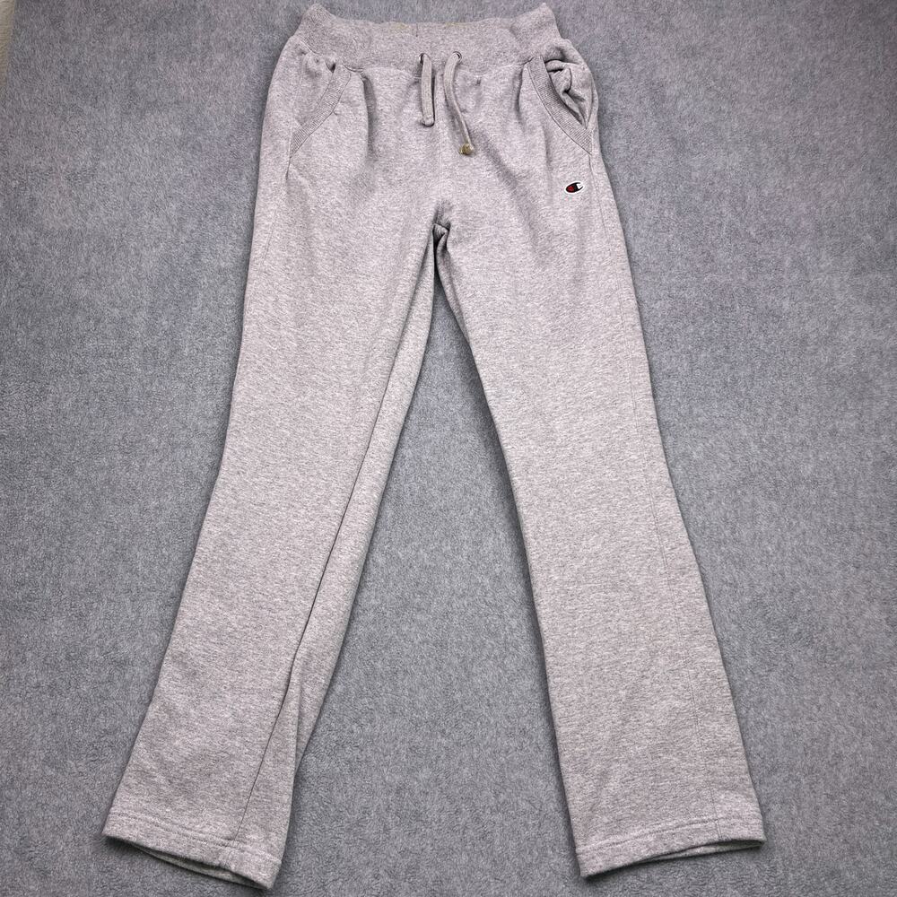champion‎ sweatpants gray straight drawstring womens medium
